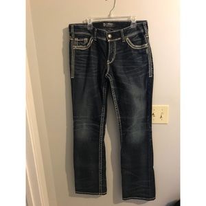 Ladies silver jeans 30/33